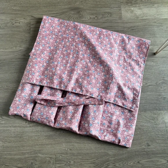 Mahjong traveling rack/pusher cover floral pattern - Picture 3 of 3